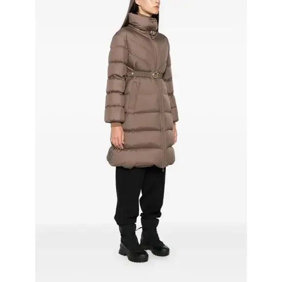 NEW, Moncler Brou coat in Taupe Grey Size 5 #DC513